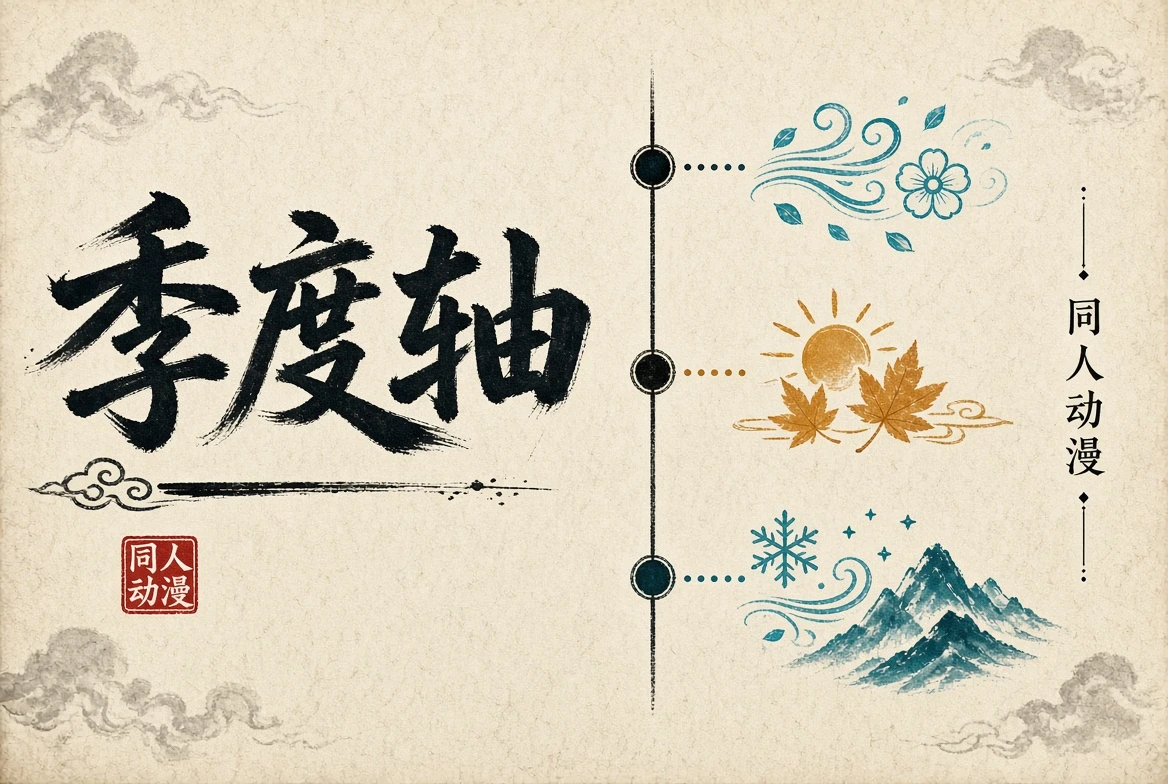 季度轴的编辑资料状态视觉